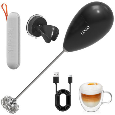 качество  Suction Cup Wall Mount Electric Milk Frother Uses Safe Lithium Battery завод