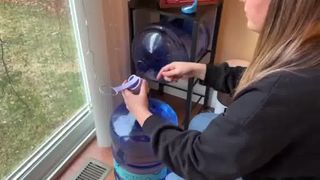 Пищевая силиконовая крышка для бутылки с водой